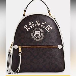 Coach Jordyn Backpack In Signature Canvas
With Varsity Motif